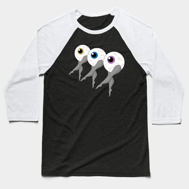 Because Eye Can-Can! Baseball T-Shirt by Patsi Nahmi Designs